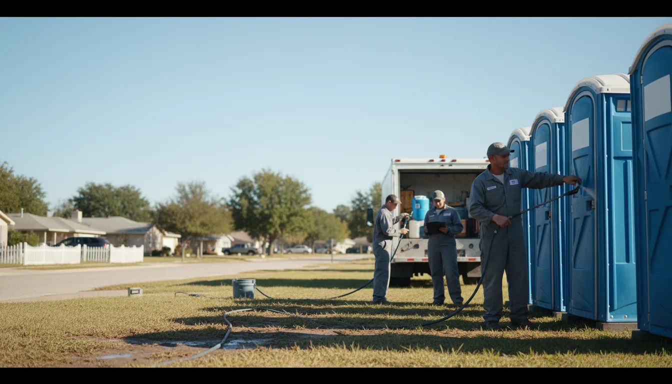Long-Term Portable Toilet Rental in Donalsonville, GA near me